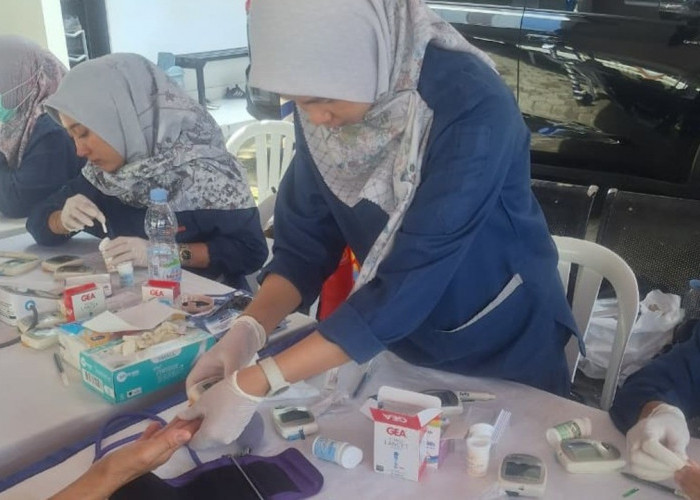 BRI Region 4 Palembang Hadirkan Layanan Cek Kesehatan Gratis, Wujud Kepedulian kepada Nasabah dan Masyarakat