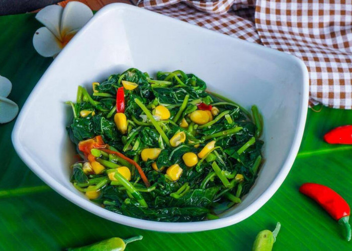Tumis Bayam Jagung, Menu Sederhana nan Bergizi Tinggi yang Kian Digemari Masyarakat
