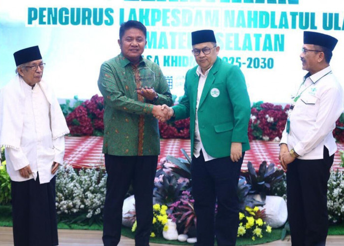 Gubernur Sumsel H Herman Deru Minta  Lakpesdam NU Sumsel, Fokus Kajian Dunia Pendidikan
