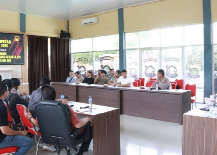 Kapolres Ingatkan Agar Warga OKU Serahkan Senpi Ilegal