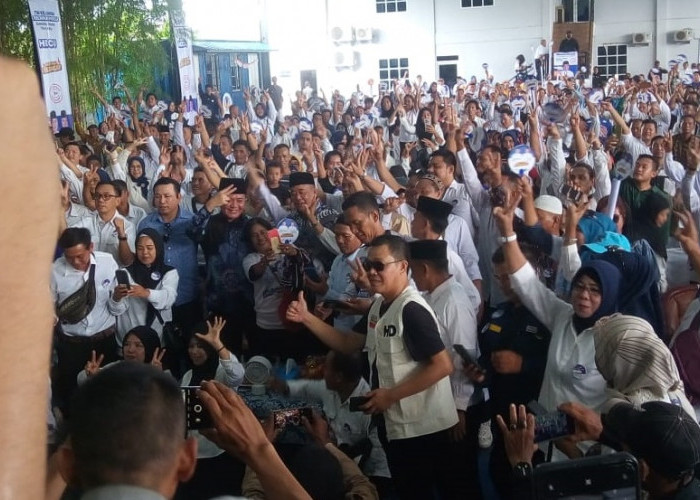Pilgub Sumsel 2024: Herman Deru-Cik Ujang Ajak Relawan Berpolitik Riang Gembira dan Tanpa Caci Maki