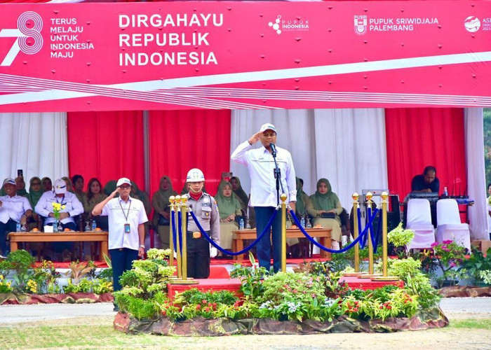  HUT ke-78 RI, Insan Pusri   Terus Berkolaborasi   untuk Indonesia Maju