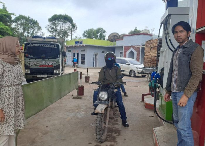 Polres Ogan Ilir Pantau Sejumlah SPBU di Ogan Ilir, Ternyata Karena Hal Ini