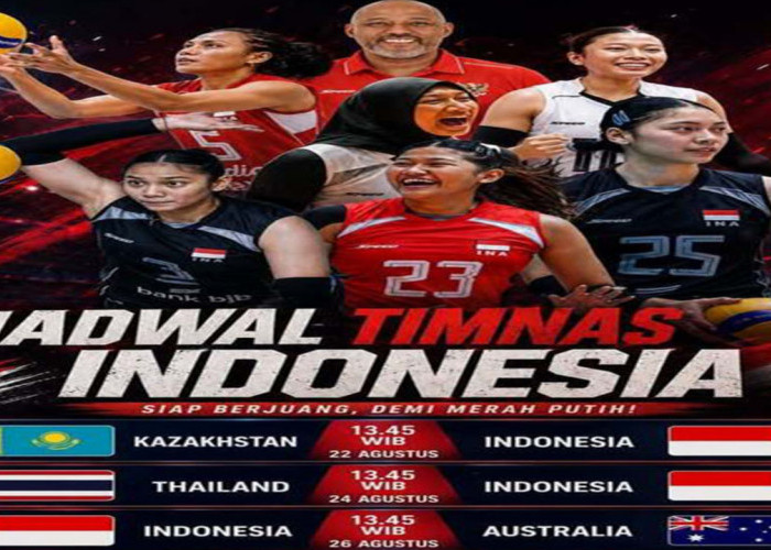 AVC Women’s Continental: Laga Hidup Mati Indonesia Vs Australia.