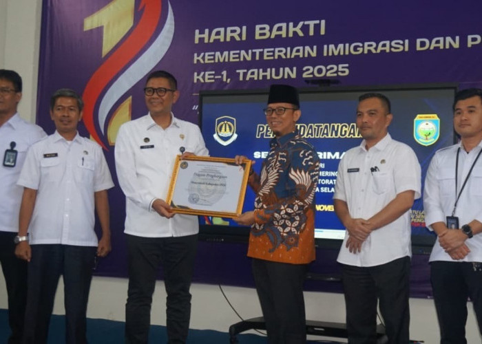 Pemkab OKU Hibahkan Tanah dan Bangunan Kepada Kantor Wilayah Direktorat Jenderal Imigrasi Sumsel 