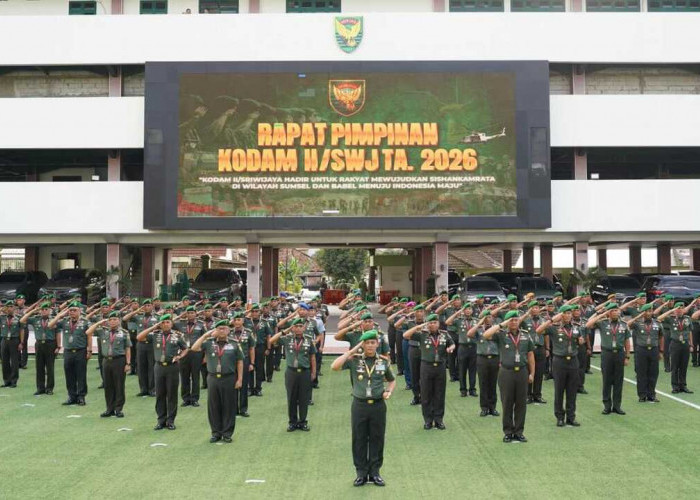 Pimpin Rapim 2026, Pangdam II/Sriwijaya: Rakyat adalah Jantung Pertahanan Negara