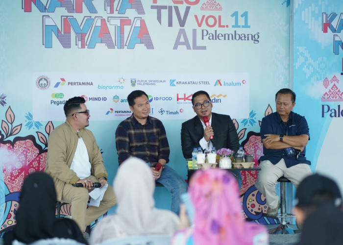 Semen Baturaja Pamerkan UMKM Binaan Lewat Karya Nyata Festival