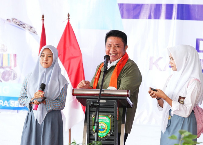 Gubernur Herman Deru Dorong SMA Negeri Ketapat Bening Menjadi Role Model Pemerataan Pendidikan di Sumsel