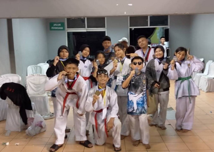 Prestasi Gemilang, Taekwondo Binaan Kejari OKU Borong 15 Medali