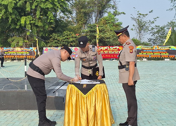 Tiga Pejabat Polres OKU Kembali Bergeser, Kabag Ops hingga Kasat Binmas Berganti