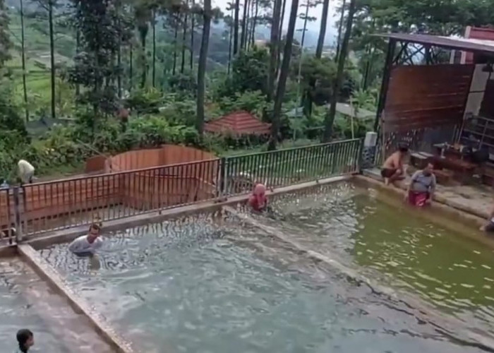 BUKAN DI HOTEL!! Berendam Air Panas Jacuzzi Pacet, Jawa Timur Mata Air dari Gunung, Bisa Pilih Level Air Loh