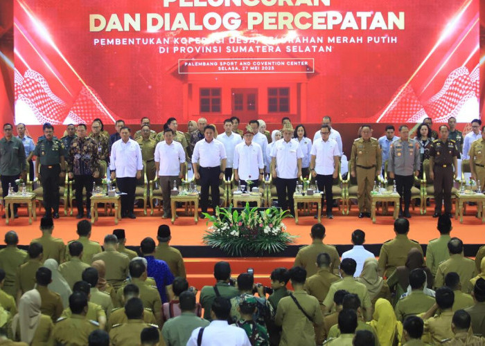 Koperasi Merah Putih Diluncurkan di Sumsel, Gubernur Herman Deru: Jadi Garda Depan Ekonomi Rakyat