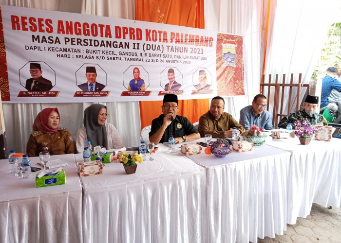 DPRD Kota Palembang  Serap Aspirasi Konstituen 