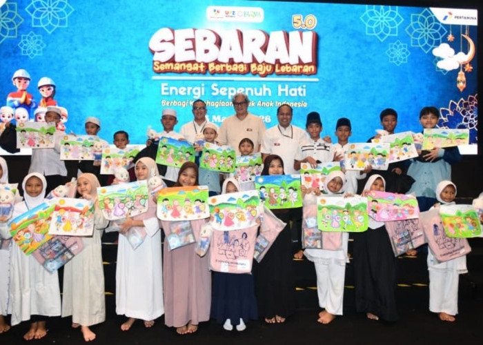 SEBARAN 5.0 Pertamina Hadirkan Kebahagiaan, Lebih dari 1.000 Anak Yatim Bebas Memilih Baju Lebaran Impian