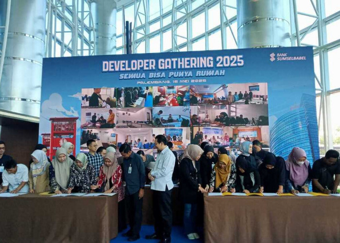 Sukses Salurkan FLPP Senilai Rp2,5 Triliun Kepada 18.552 Debitur : Bank Sumsel Babel Gelar Developer Gathering