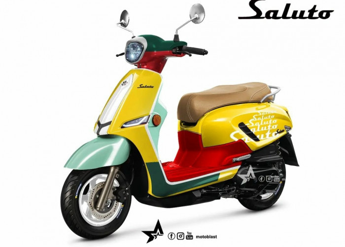 Suzuki Saluto, Motor Klasik, Desain Stylish Harganya Lebih Murah dari Vespa 