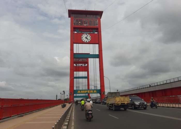 3 Fakta Menarik Terkait Jembatan Ampera Palembang, Apa Saja Ya