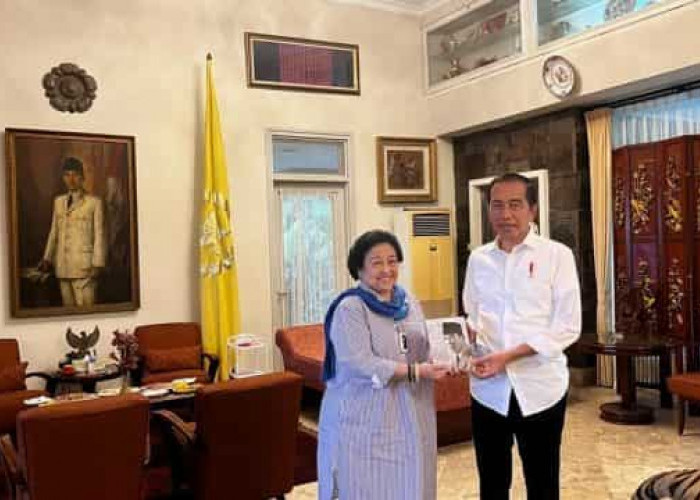 Gelar Pertemuan di Istana Batu Tulis Bogor, Jokowi dan Megawati Bahas Masalah Bangsa
