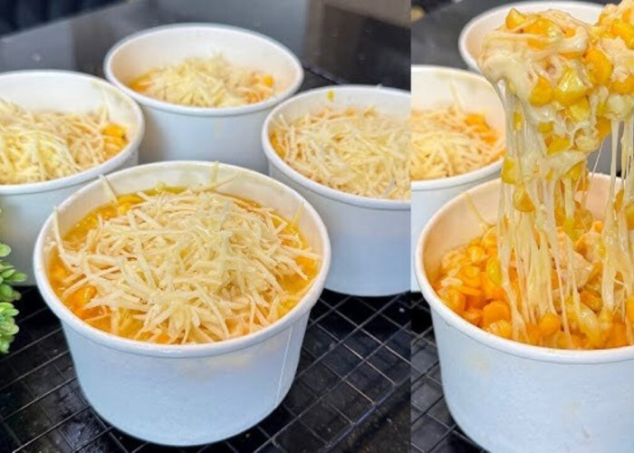 Jagung Cheese Tarik, Camilan Kekinian yang Viral di Kalangan Pecinta Kuliner Indonesia