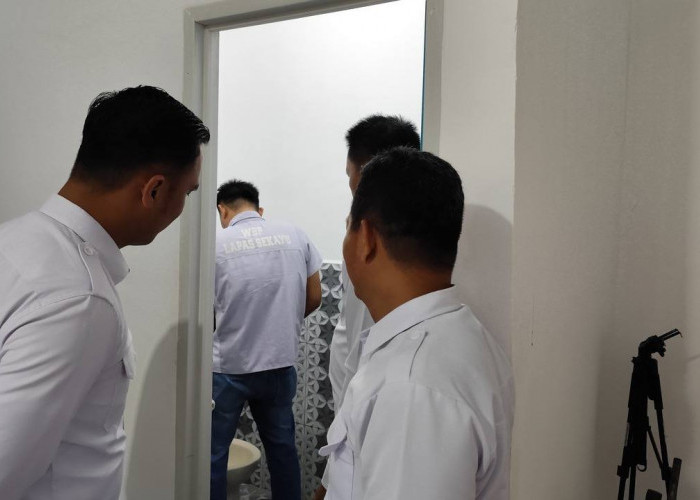 Deteksi Dini Narkoba, Lapas Sekayu Gelar Tes Urine Acak ke Warga Binaan