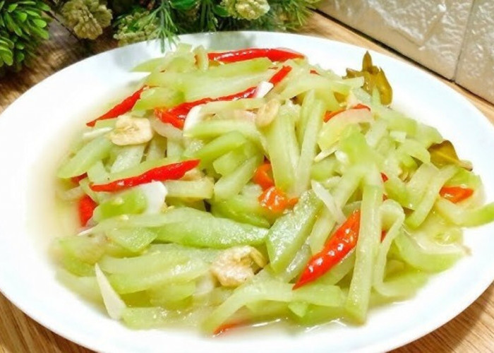 Lezat dan Bergizi, Tumis Labu Siam Ebi Jadi Pilihan Favorit di Meja Makan