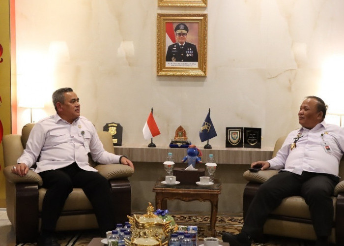 Kanwil Kemenkum Sumsel Terima Audiensi Direktur Pidana Ditjen AHU Terkait Layanan E-Grasi