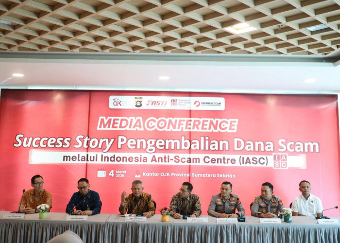 Sebanyak RP541 Juta Dana Korban Scam Berhasil Dikembalikan, OJK Canangkan Gerakan Sumsel Anti Scam