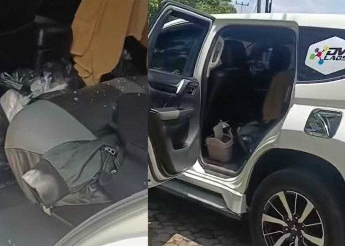 Usai Sholat Jum'at di Masjid Sholihin Kayuagung, Warga Kaget Kaca Mobilnya Dipecahkan Orang