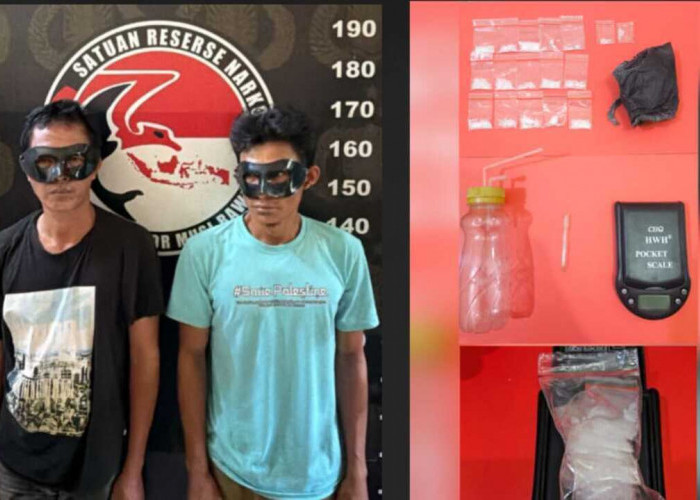 Operasi 10 Menit, Polisi Bekuk 5 Tersangka Sabu di Camp Perkebunan Musi Rawas