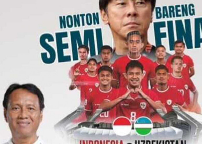 Meriahkan Semifinal AFC Cup U-23 Indonesia Vs Usbekistan, Pemkab OKI Gelar Nobar