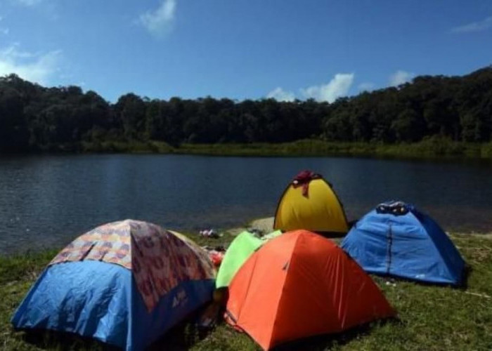 Glamping di Danau Tambing, Murah Banget Sambil Saksikan Keindahan Alam yang Menawan