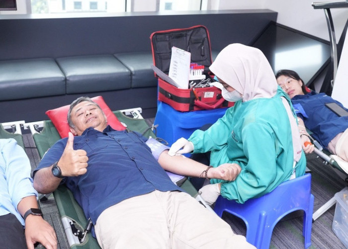Semarak HUT ke-45, PTBA Salurkan Kepedulian Lewat Donor Darah