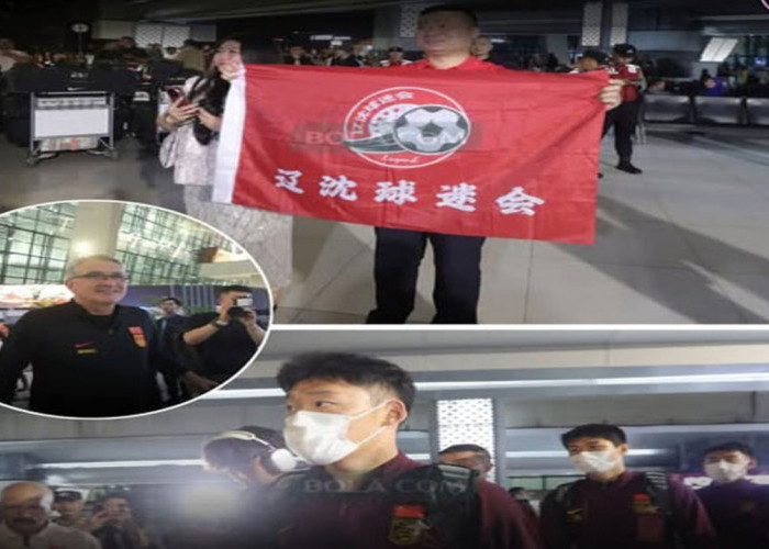 Timnas China Tiba di Indonesia! Siap Hadapi Laga Panas Lawan Garuda 5 Juni