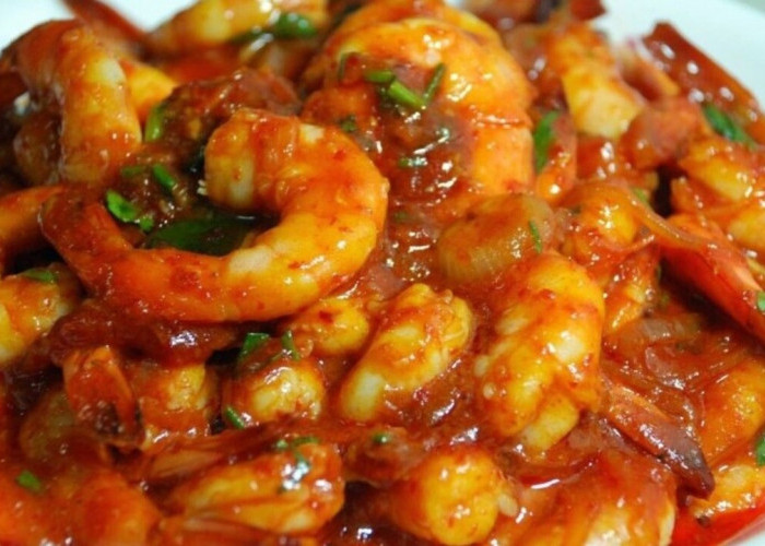 Udang Saus Padang Jadi Primadona Kuliner Nusantara, Pedas Gurihnya Bikin Ketagihan