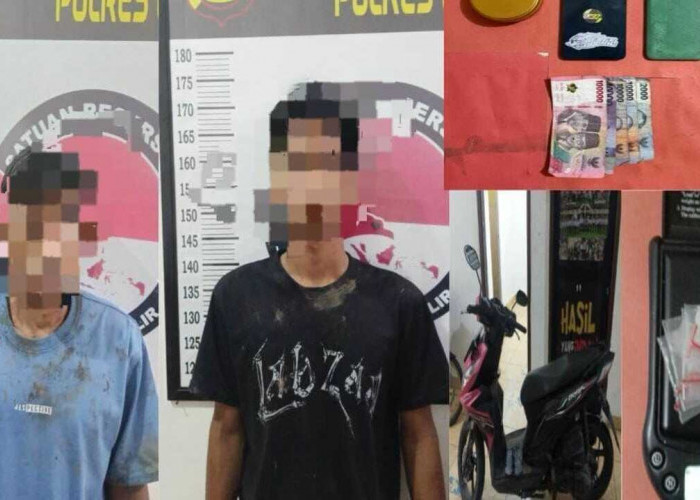 Dua Pengedar Sabu Dibekuk di Payaraman, Satresnarkoba Polres Ogan Ilir Amankan 12 Paket Barang Bukti