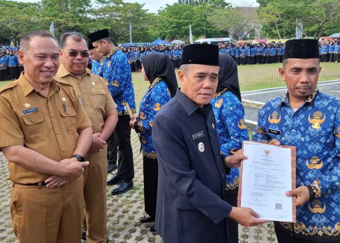 Resmikan 2.429 PPPK Paruh Waktu di Lingkungan Pemkab Ogan Ilir, 8 Peserta Dinyatakan Mundur