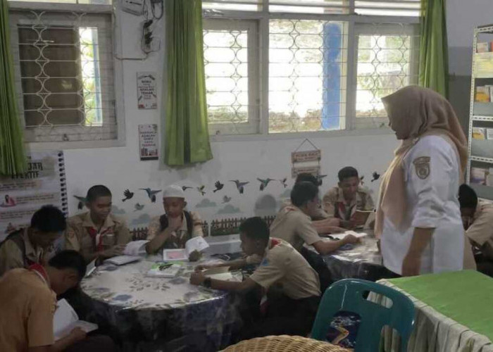 Perpustakaan SMKN 3 OKU Jadi Magnet Baru Siswa, Ruang Nyaman yang Bantu Kurangi Ketergantungan Gadget