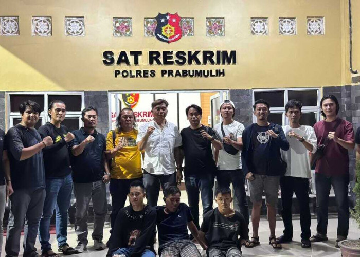 12 Kali Beraksi di Prabumulih, 3 Komplotan Spesialis Curanmor Asal OKU Timur Ditangkap, 2 Diantaranya Ditembak