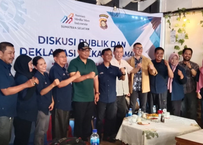 AMSI Sumsel Gelar Diskusi Publik dan Deklarasi Pilkada Damai: Antisipasi Informasi Hoaks Jadi Sorotan