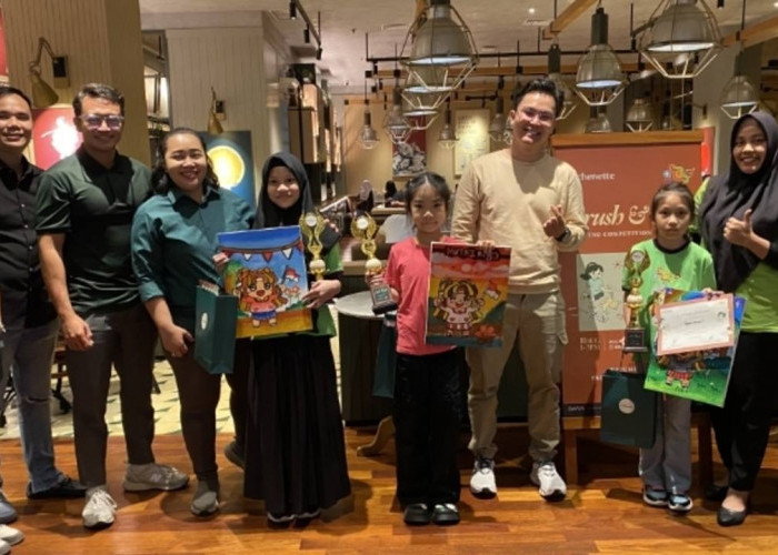 Brush & Fun,Kitchenette & Ohayo Drawing School Ajak Anak Palembang Rayakan Kemerdekaan Lewat Seni Independence