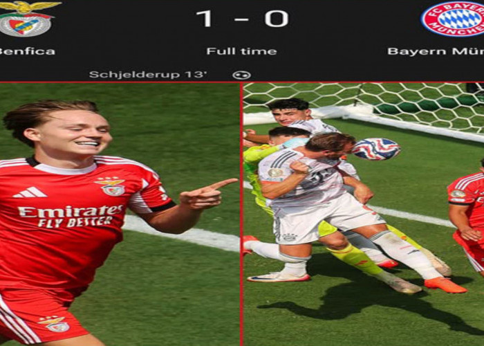 Hasil Piala Dunia Antarklub 2025 Grup C, Benfica Bekuk Bayern 1-0