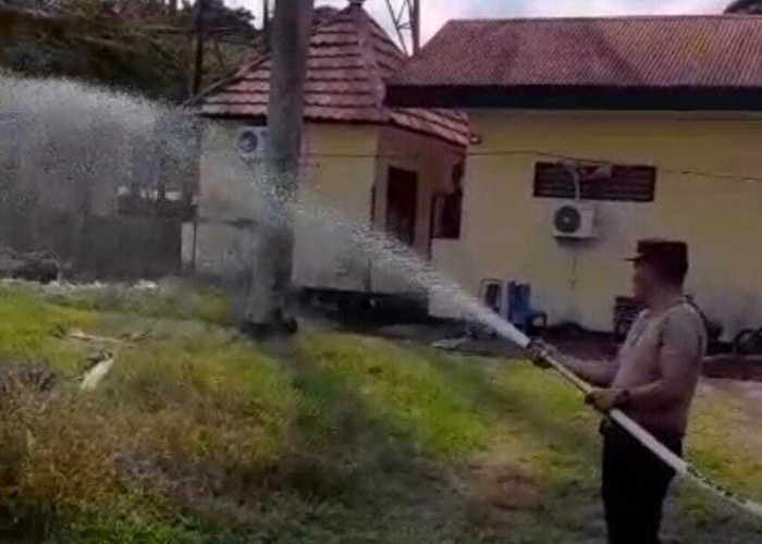 Antisipasi Karhutla, Ini Yang Dilakukan Polsek Indralaya