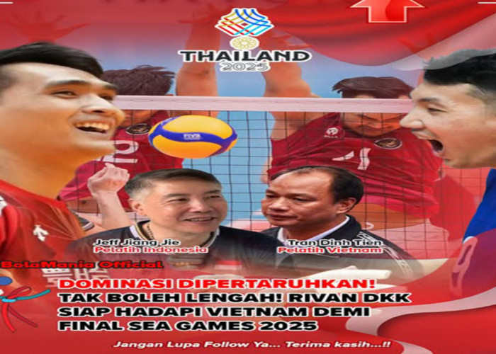 SEA Games 2025: Timnas Voli Putra Indonesia Tantang Vietnam di Semifinal.