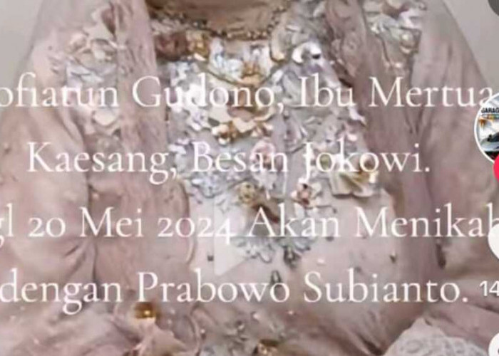  Kabar Hoaks Tentang Pernikahan Sofiatun Gudono dan Prabowo Subianto: Hati-hati Terhadap Informasi Palsu!