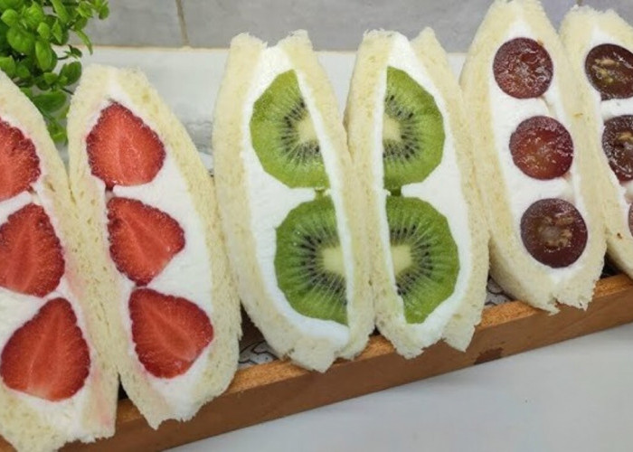 Fruit Sando : Tren Roti Manis Jepang yang Menyegarkan dan Kian Digemari di Indonesia