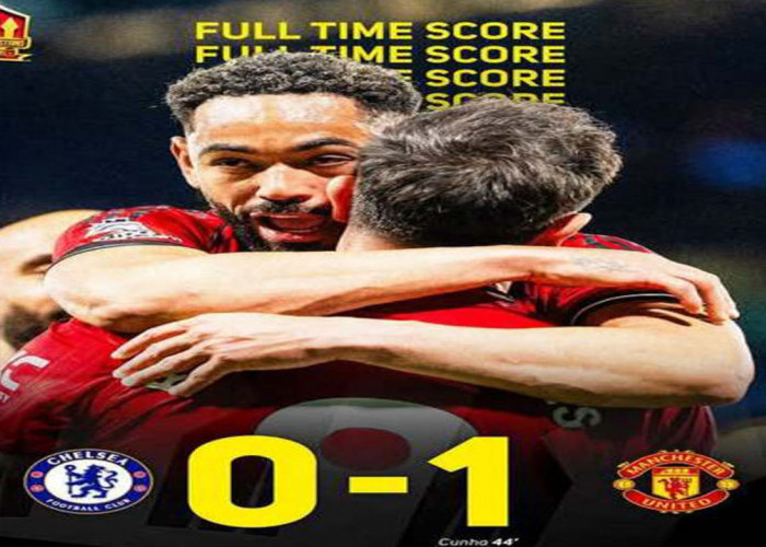Hasil Chelsea vs MU: Chelsea Tumbang 0-1, Manchester United Amankan Tiga Poin.