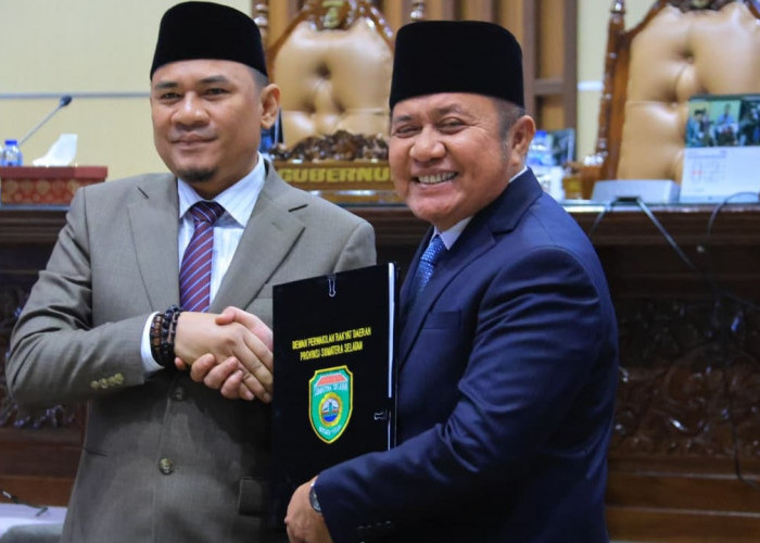 LKPJ 2025 Disampaikan, Gubernur Herman Deru Soroti Tantangan Besar dan Arah Strategis Sumsel.