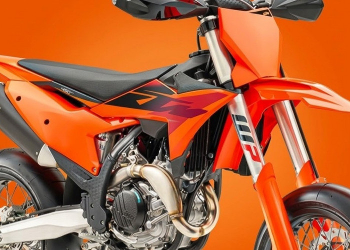Bukan Motor Harian! KTM 450 SMR 2027 Dibuat Khusus Balapan dengan Spek Ganas ! 
