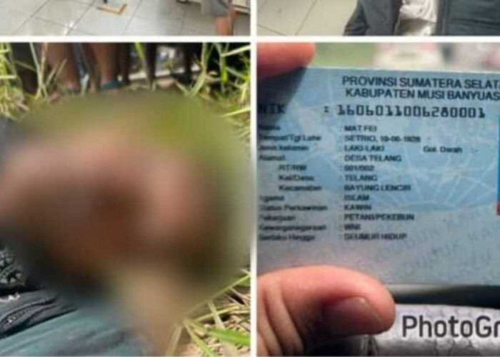 Warga Telang Bayung Lencur ditemukan Tewas Tergeletak di Jalintim Palembang - Jambi