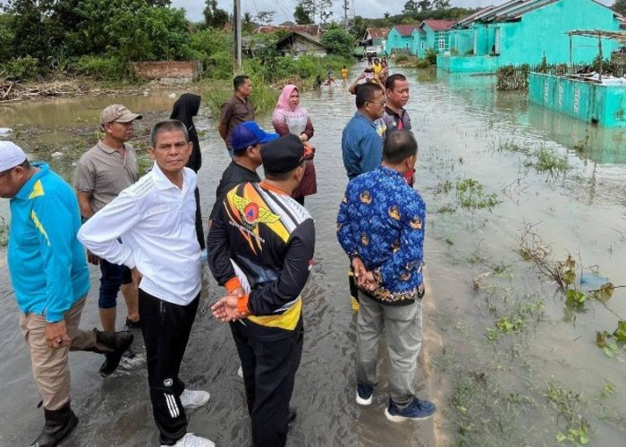 Sungai Manau di Prabumulih Meluap, Akibatkan 200 KK di 2 Kelurahan/Desa Terdampak